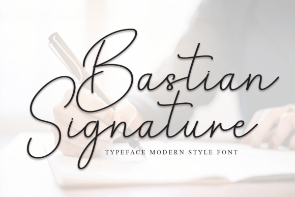 Bastian Signature Font