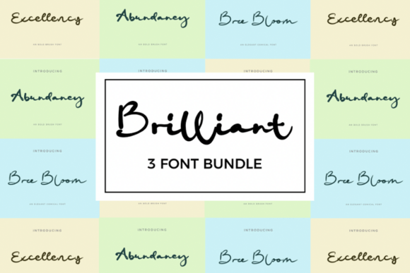 Brilliant Bundle: A Font for Creative Campaigns