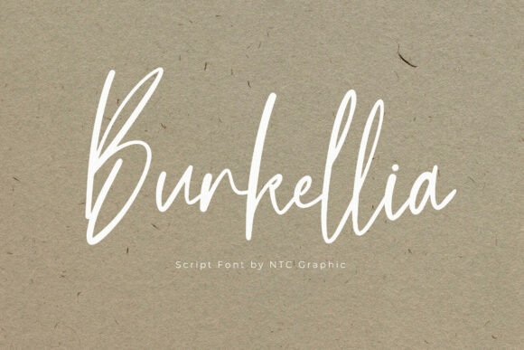 Burkellia: A Script Font for Elegant Branding