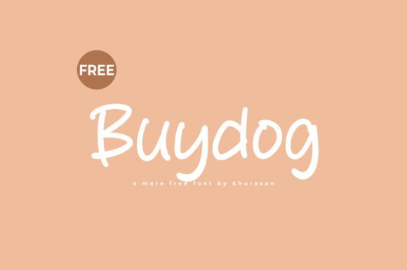 Buydog: A Fancy Handwriting Font for Creative Projects
