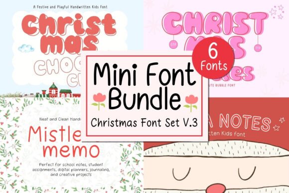 Christmas Fonts for Creative Makers
