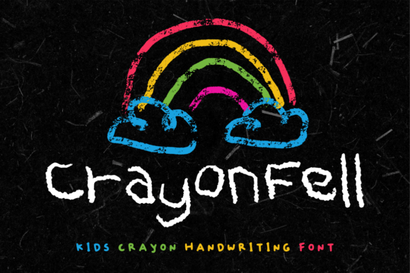 Crayon Fell: A Playful Font for Creative Design
