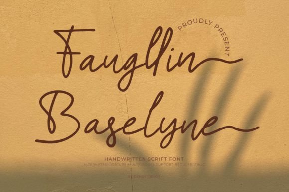 Faugllin Balseyn: A Warm, Handwritten Font for Business