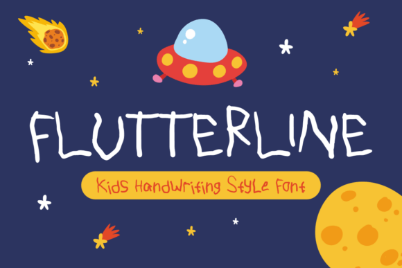Flutter Line: A Whimsical Font for Creative Projects