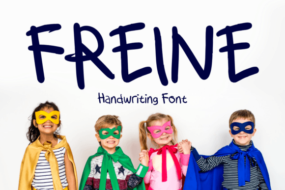 Freine: A Handwriting Font for Creative Makers