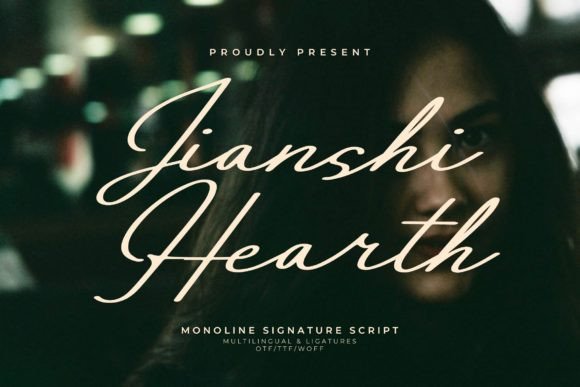 Jianshi Hearth: A Font for Elegant Branding