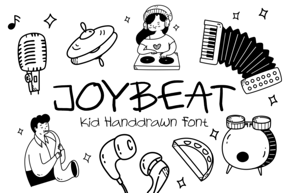 Joybeat: A Playful Font for Creative Projects