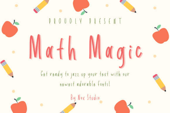 Math Magic: A Font for Creative Campaigns