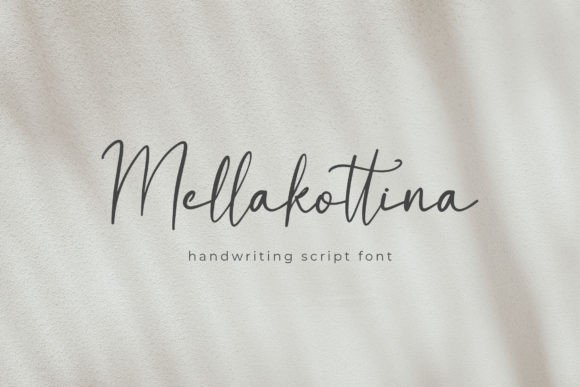 Mellakottina: Elegant Script for Business Branding