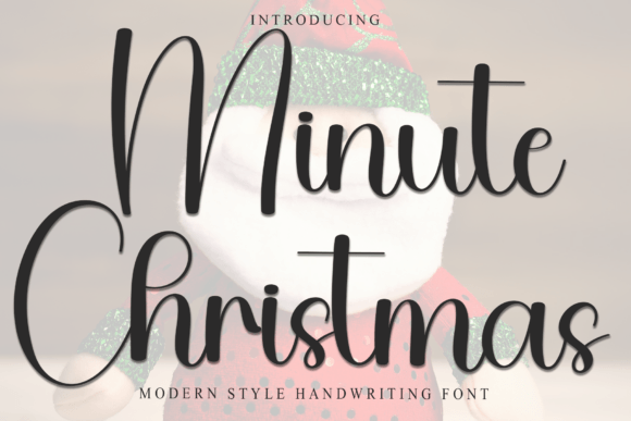 Minute Christmas Font for Web Design