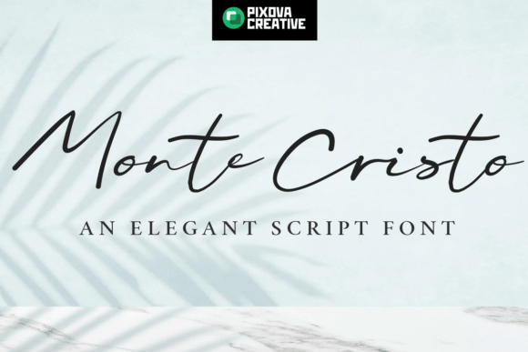 Monte Cristo Font: Elegant Script for Web Design