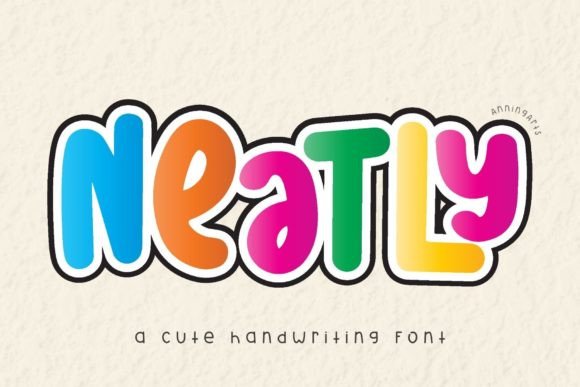 Neatly: A Cute Handwritten Font