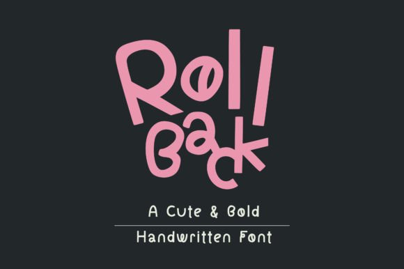 Rollback: A Charming Script Font