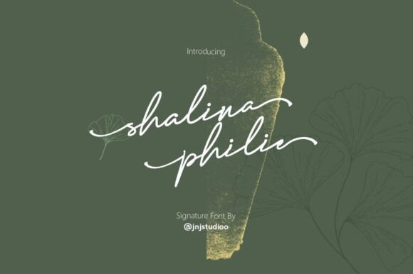 Shalina Philie: A Stylish Font for Business