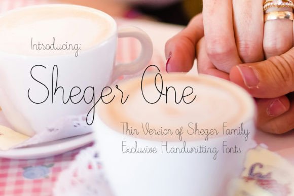 Sheger One Font for Creative Projects