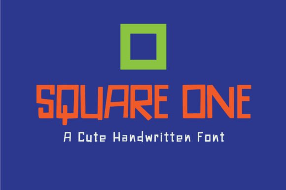 SquareOne Font: Handwritten Elegance
