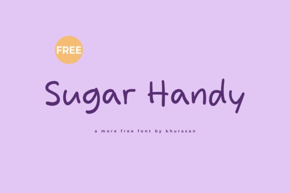 Sugar Handy Font for Creative Design