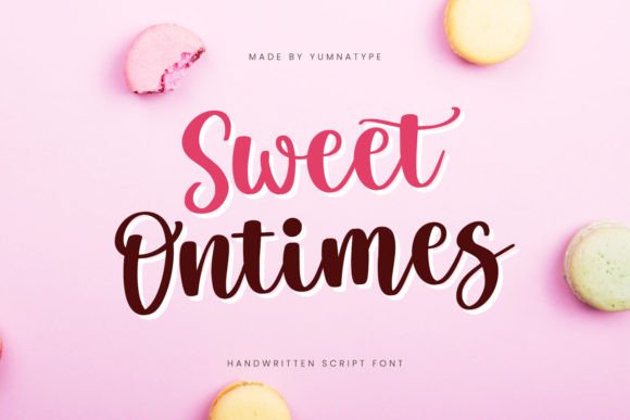Sweet Ontimes: Elegant Script for Branding