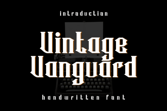 Vintage Vanguard Font
